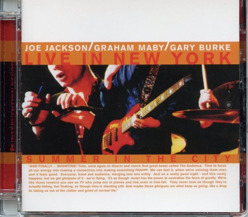 Joe Jackson, Graham Maby, Gary Burke - Summer In The City, Live In New York (Reissue, Remastered) (2000 / 2022) [SACD]