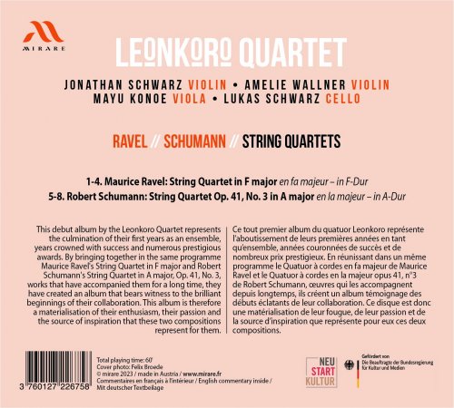 Leonkoro Quartet - Ravel, Schumann: String Quartets (2023) [Hi-Res]