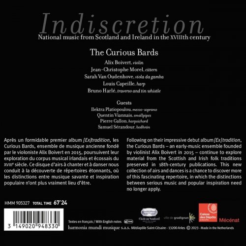 The Curious Bards - Indiscretion (2023) [Hi-Res]