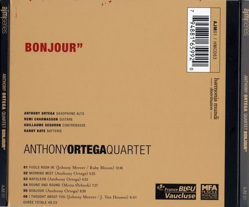 Anthony Ortega - Bonjour (2001) CD Rip