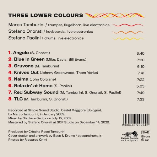 Three Lower Colours - Red - Early Recordings (2021)