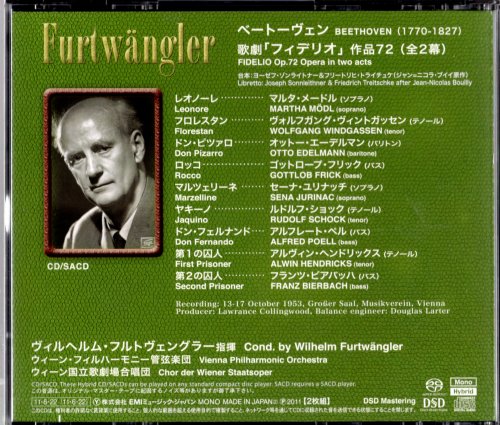 Wilhelm Furtwangler - Beethoven: Fidelio (1953) [2011 SACD]