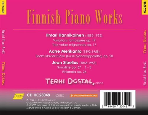 Terhi Dostal - Finnish Piano Works (2023) [Hi-Res]