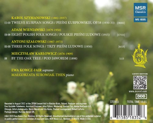 Ewa Kowcz-Fair, Małgorzata Surowiak-Then - Art Songs from the Polish Heart for Soprano and Piano (2023)