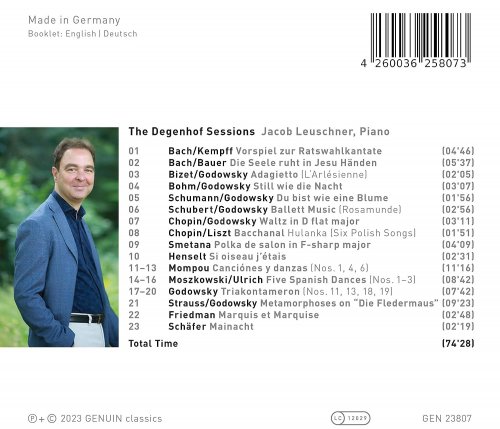 Jacob Leuschner - The Degenhof Sessions (2023) [Hi-Res]