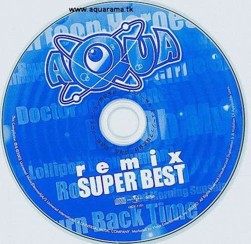 Aqua - Aqua Remix Super Best (Japan Edition) (2002)