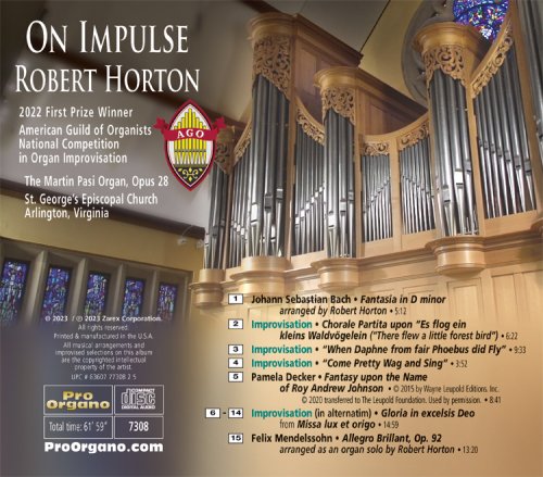 Robert Horton - On Impulse (2023) [Hi-Res]