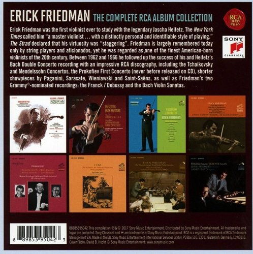 Erick Friedman - The Complete RCA Album Collection (2017) [9CD Box Set]