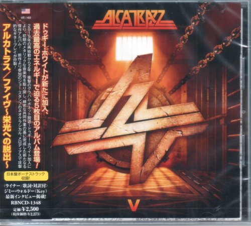 Alcatrazz - V (2021) Japan 1st Press CD-Rip