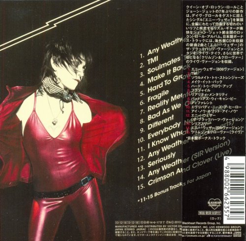 Joan Jett & The Blackhearts - Unvarnished (2013) [Japanese Edition]