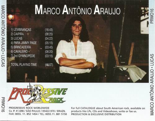 Marco Antonio Araujo - Lucas (1984)