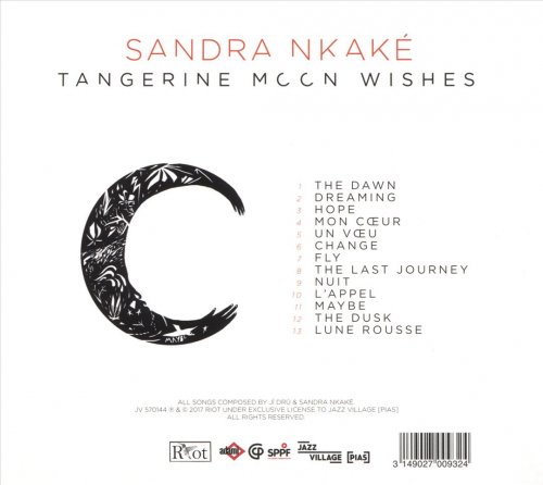 Sandra Nkake - Tangerine Moon Wishes (2017) CD-Rip