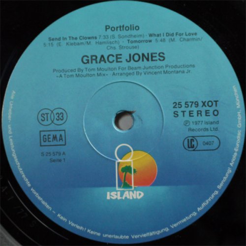 Grace Jones - Portfolio (1981) LP