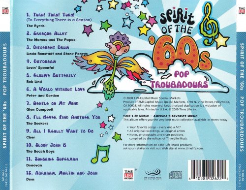 VA - Spirit Of The '60s: Pop Troubadours (2000)