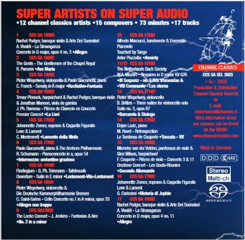 VA - Super Artists in Super Audio Vol. 1 (2003/2014) [DSD64]