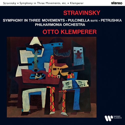 Otto Klemperer - Stravinsky: Symphony in Three Movements, Pulcinella Suite & Petrushka (2023) [Hi-Res]