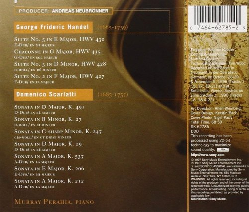 Murray Perahia - Murray Perahia plays Handel and Scarlatti (1997) CD-Rip