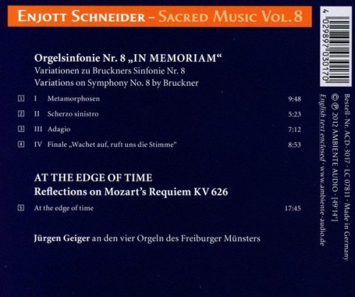 Jürgen Geiger - Enjott Schneider: Sacred Music, Vol. 8 (2023)