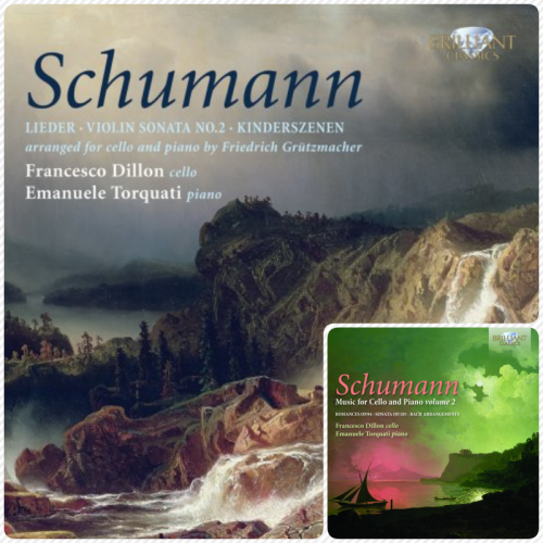 Francesco Dillon, Emanuele Torquati - Schumann: Music for Cello and Piano Volume 1-2 (2010-2012)