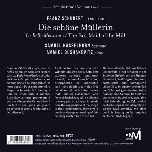 Samuel Hasselhorn, Ammiel Bushakevitz - Schubert: Die schöne Müllerin (2023) [Hi-Res]