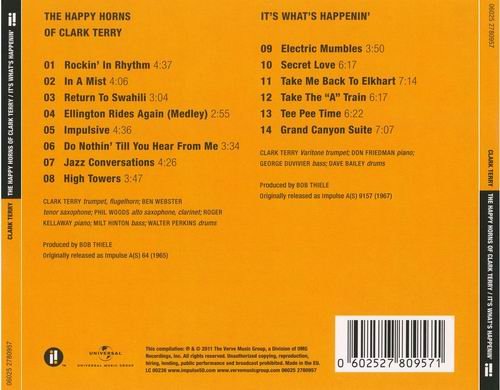 Clark Terry - The Happy Horns of Clark Terry/It's What's Happenin' (2011)