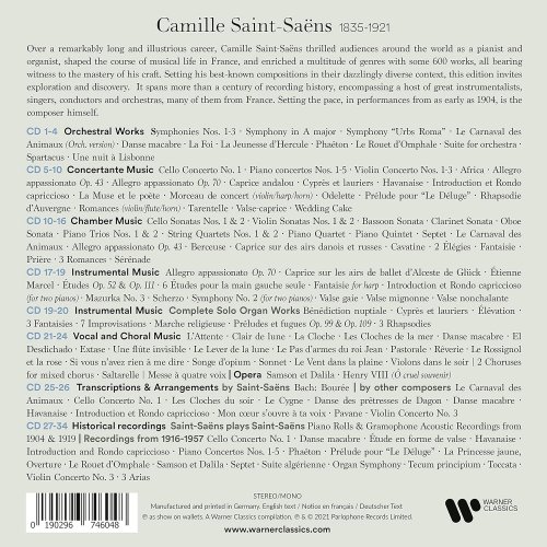 VA - Camille Saint-Saens Edition (2021) [34CD Box Set]