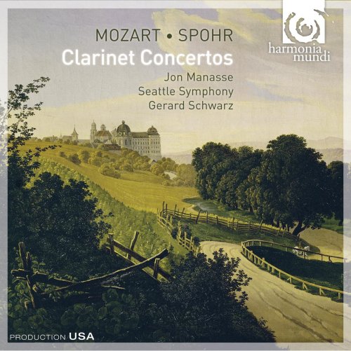 Jon Manasse, Seattle Symphony Orchestra, Gerard Schwarz - Mozart & Spohr: Clarinet Concertos (Jon Manasse, Seattle Symphony, Gerard Schwarz) (2012)