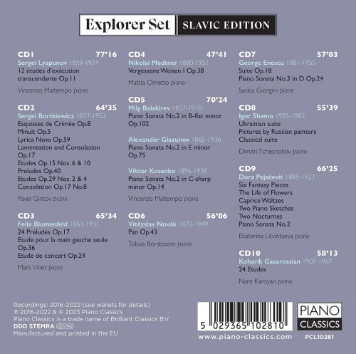 VA - Explorer set: Slavic Edition (2023) [10CD Box Set]