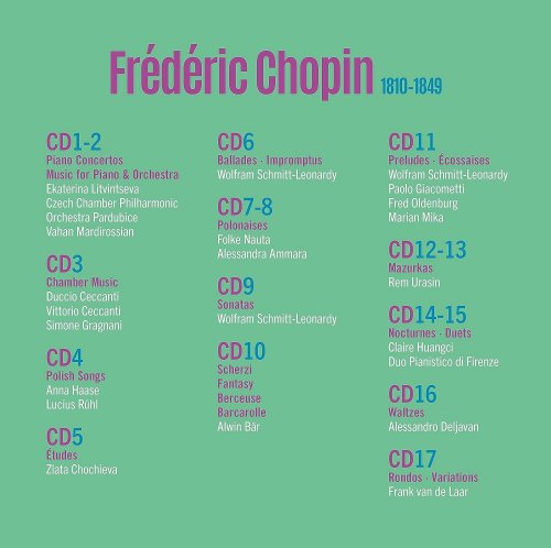 VA - Chopin Edition (2023) [17CD Box Set]