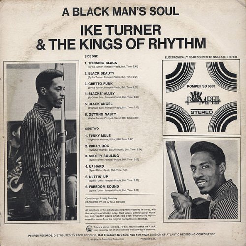 Ike Turner & The Kings of Rhythm - A Black Man's Soul (1969) LP