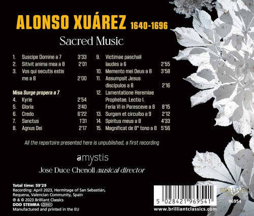 José Duce Chenoll, Amystis - Xuárez: Sacred Music (2023) [Hi-Res]