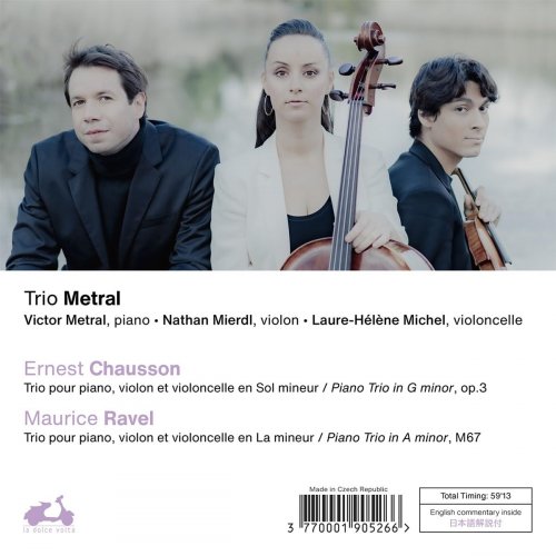 Trio Metral - Chausson - Ravel: Trio for violin, cello and piano (2023) [Hi-Res]