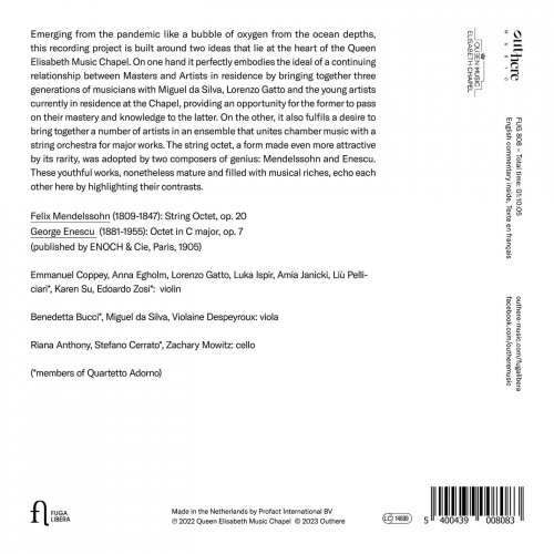 Lorenzo Gatto, Miguel Da Silva - Mendelssohn & Enescu: String Octets (2023) [Hi-Res]