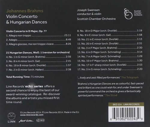 Joseph Swensen - Brahms: Violin Concerto & Hungarian Dances (2004) [SACD]