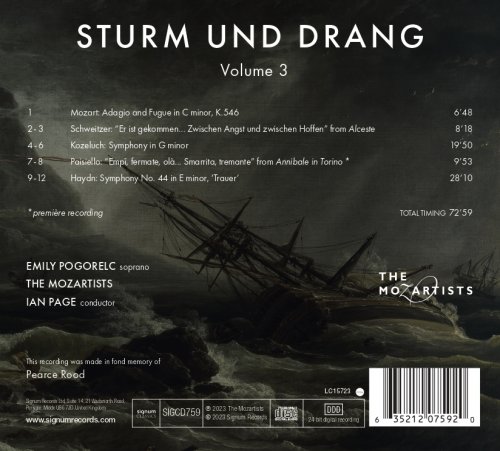 The Mozartists, Ian Page - Sturm und Drang, Vol. 3 (2023) [Hi-Res]