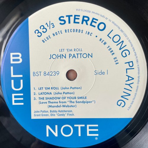 Big John Patton - Let 'Em Roll (Reissue, 2023) LP