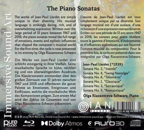 Olga Riazantceva-Schwarz - The Piano Sonatas (2023) [Hi-Res]