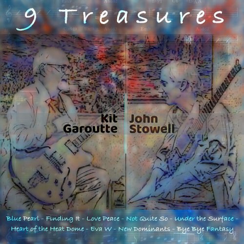 Kit Garoutte and John Stowell - 9 Treasures (2023) Hi Res