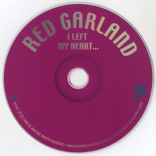 Red Garland - I Left My Heart... (1999)