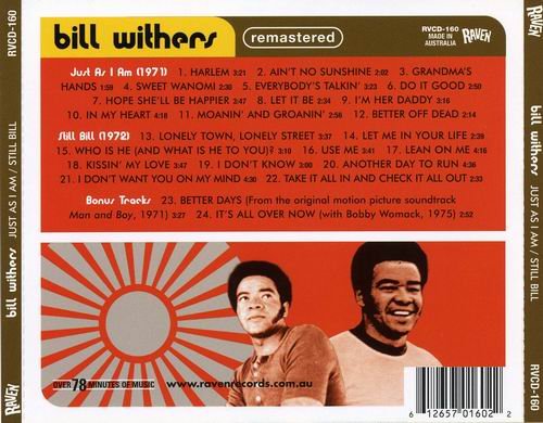 Bill Withers - Just As I Am/Still Bill (2003)
