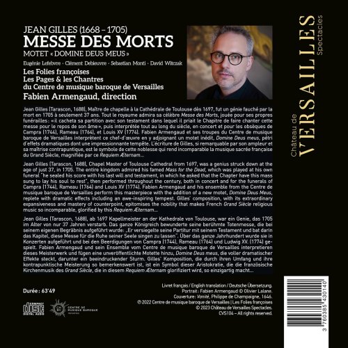 Fabien Armengaud, Les Folies Françoises - Messe des morts (2023) [Hi-Res]