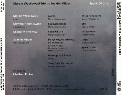 Marcin Wasilewski - Spark of Life (2014) CD-Rip