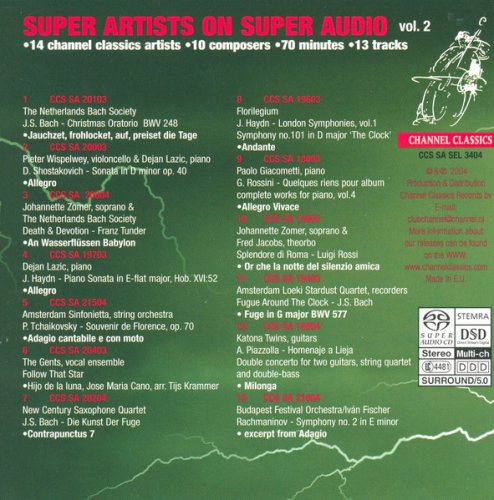 VA - Super Artists On Super Audio Vol. 2 (2004) [DSD/DSF]