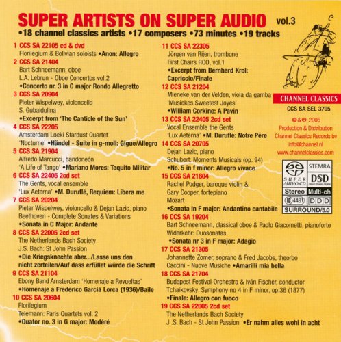 VA - Super Artists On Super Audio Vol. 3 (2005) [DSD/DSF]