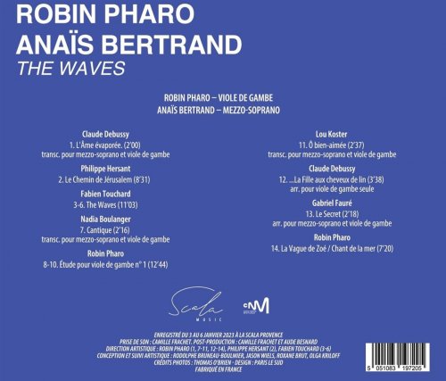 Robin Pharo, Anaïs Bertrand - The Waves (2023) [Hi-Res]