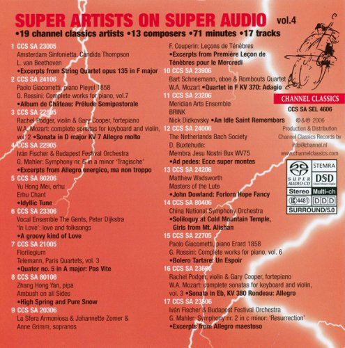 VA - Super Artists On Super Audio Vol. 4 (2006) [DSD/DSF]