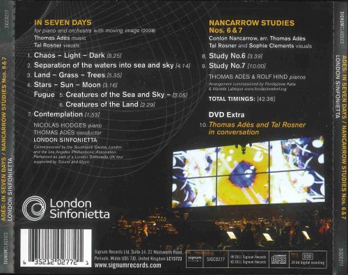 Nicolas Hodges, Thomas Adès, Rolf Hind, London Sinfonietta - Thomas Adès: In Seven Days (2011) CD-Rip