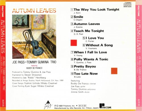 Joe Pass & Tommy Gumina Trio - Autumn Leaves (1991) CD Rip