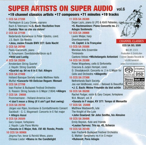 VA - Super Artists On Super Audio Vol. 6 (2009) [DSD/DSF]