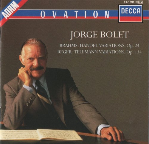 Jorge Bolet - Brahms, Reger Piano Variations and Fugue (1989) CD-Rip